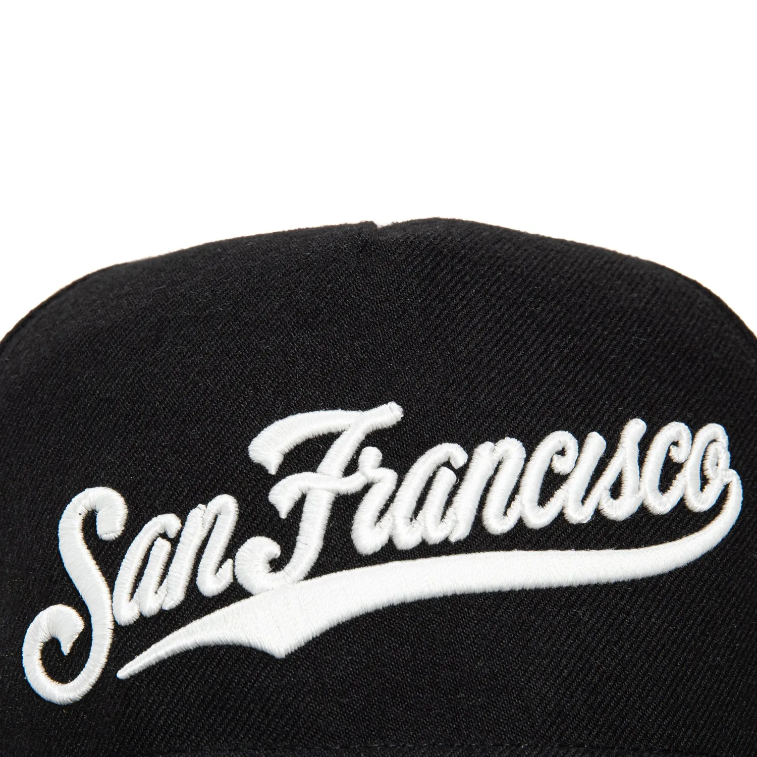 47 Brand Hitch San Francisco Giants 2010 World Series Patch Snapback Script Hat - Black