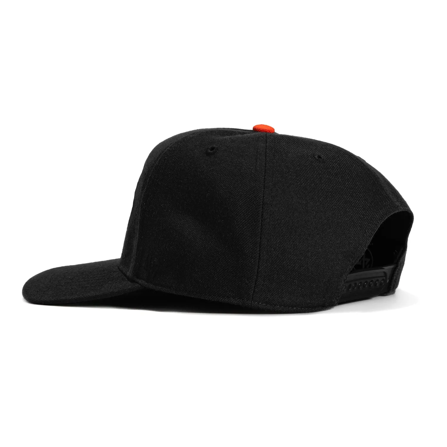 47 Brand Hitch San Francisco Giants 2010 World Series Patch Snapback Script Hat - Black
