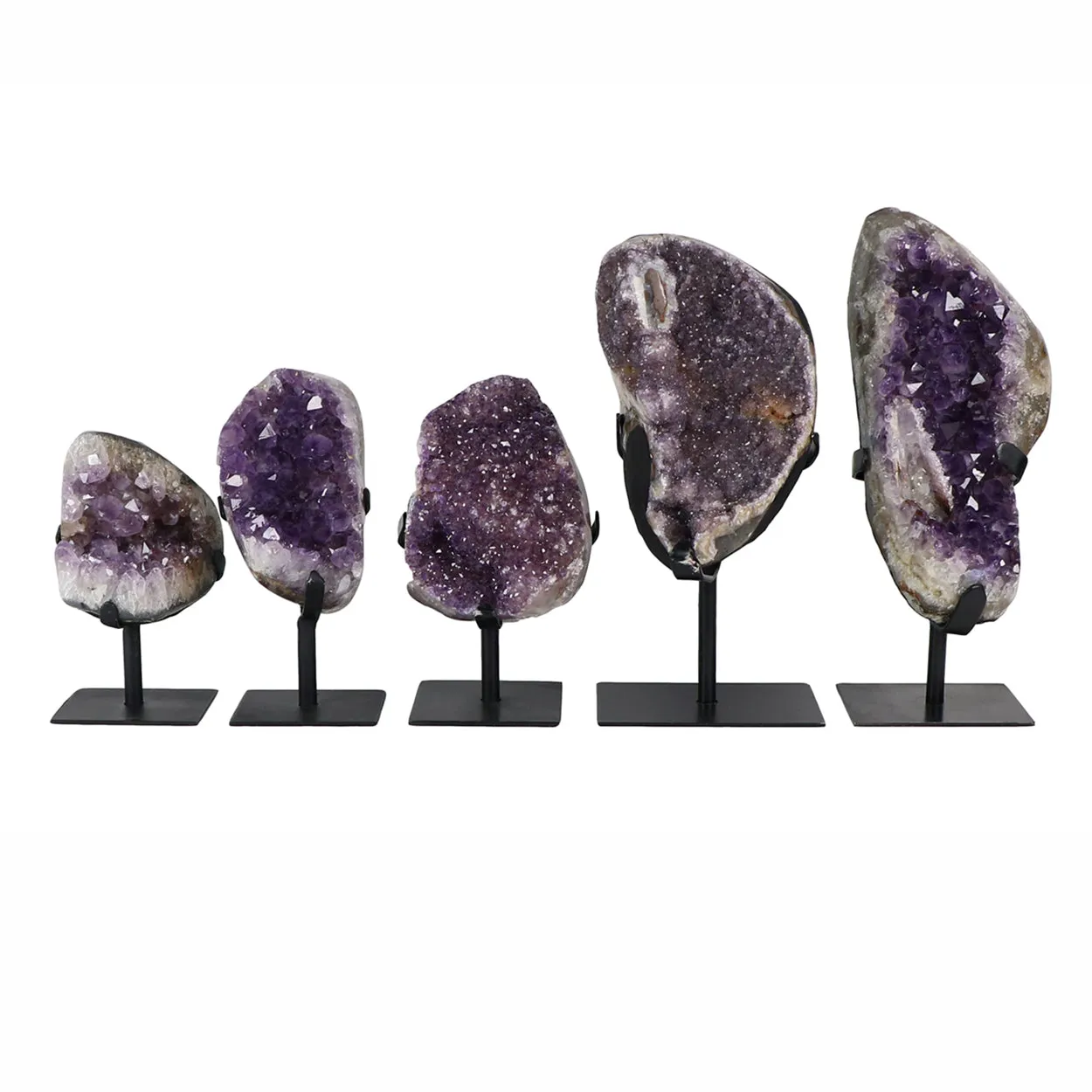 Amethyst Formation on Base