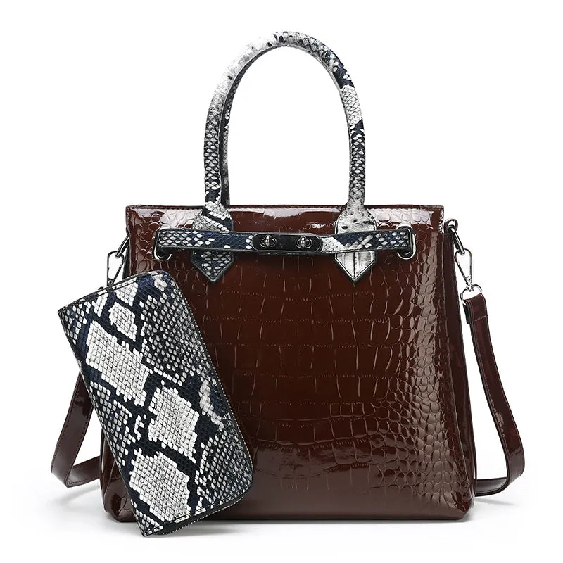 Angela – Stylish Women's Vegan Leather Handbag