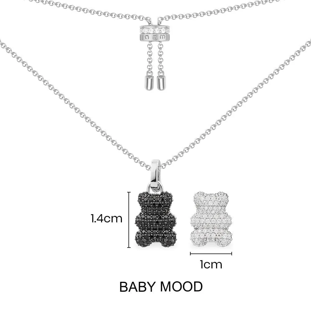 Baby Mood Yummy Bear (CLIPPABLE) Adjustable Necklace