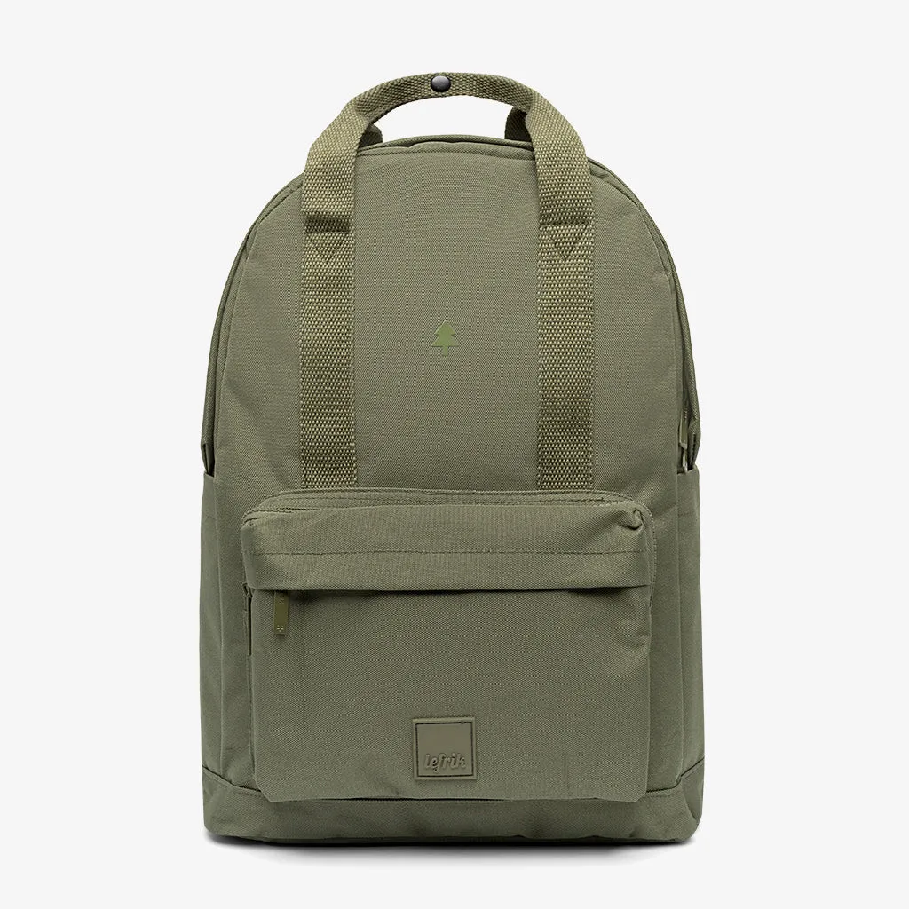 Capsule Backpack Stripes Olive