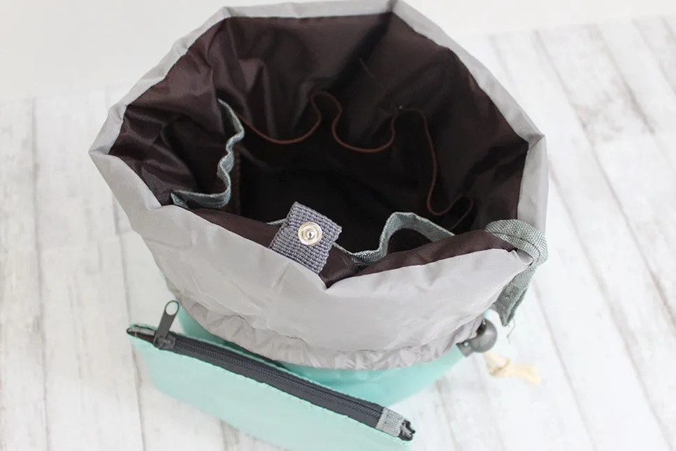 Cinch Water Proof Travel or Cosmetic Bag