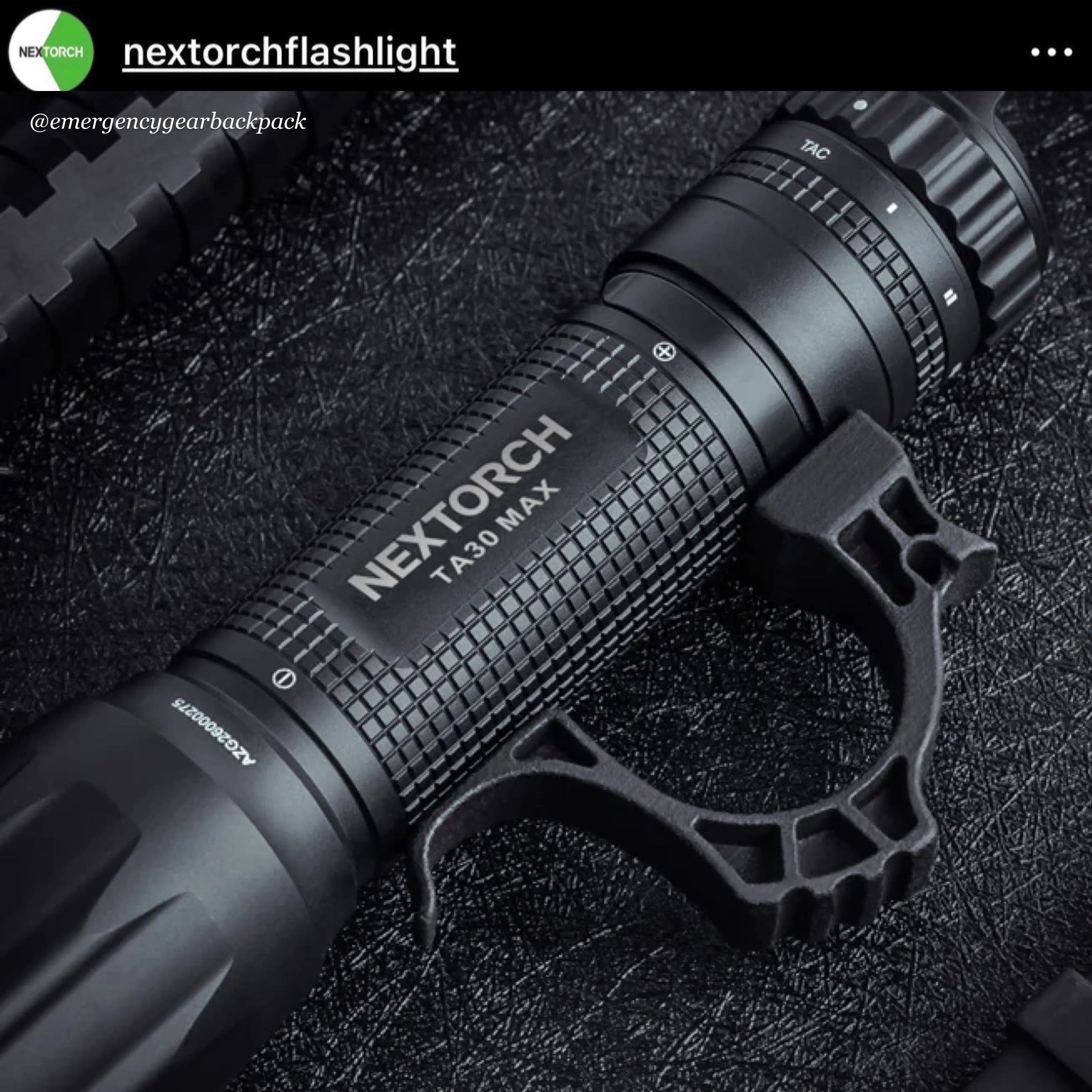 NEXTORCH FR-2 Tactical Flashlight Ring