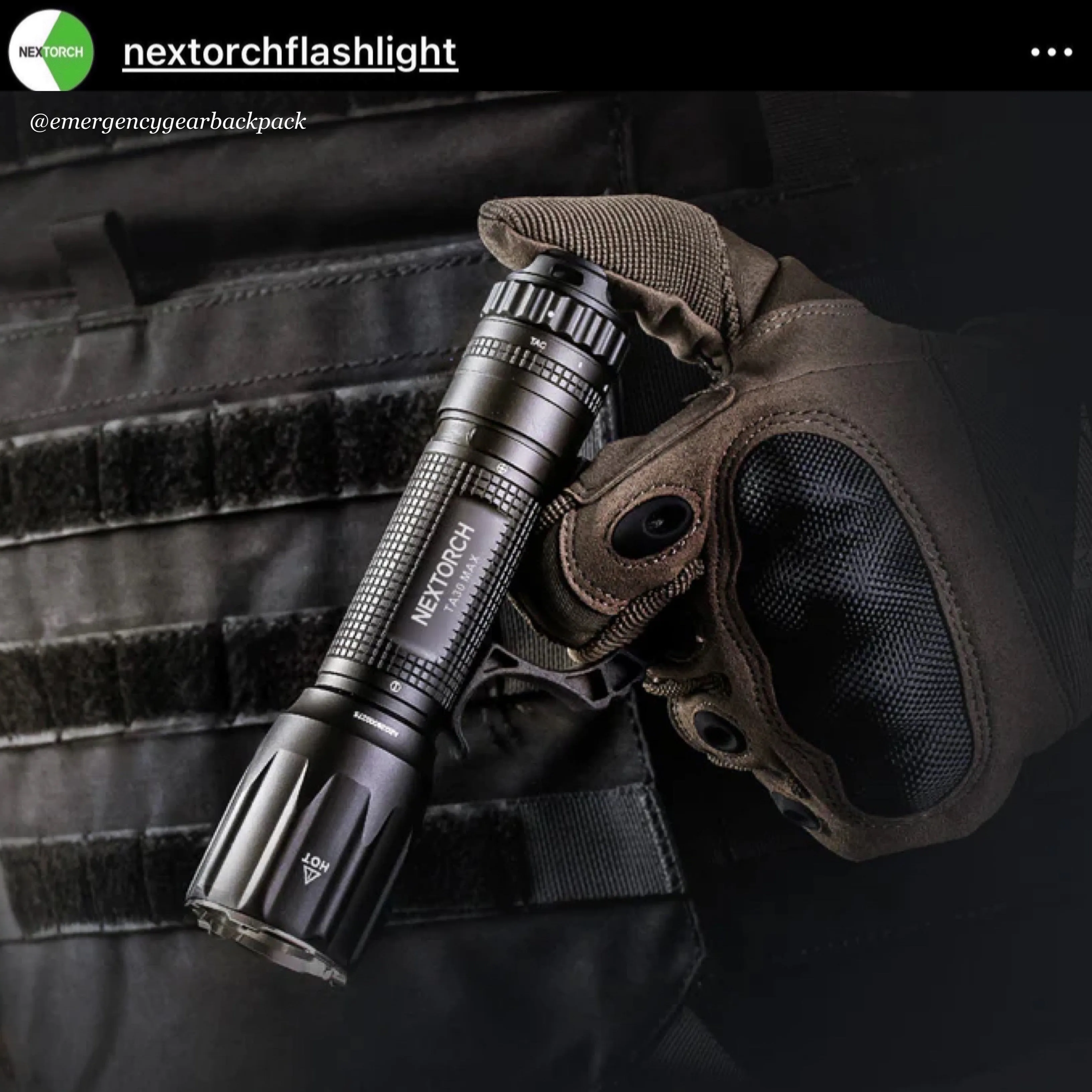 NEXTORCH FR-2 Tactical Flashlight Ring