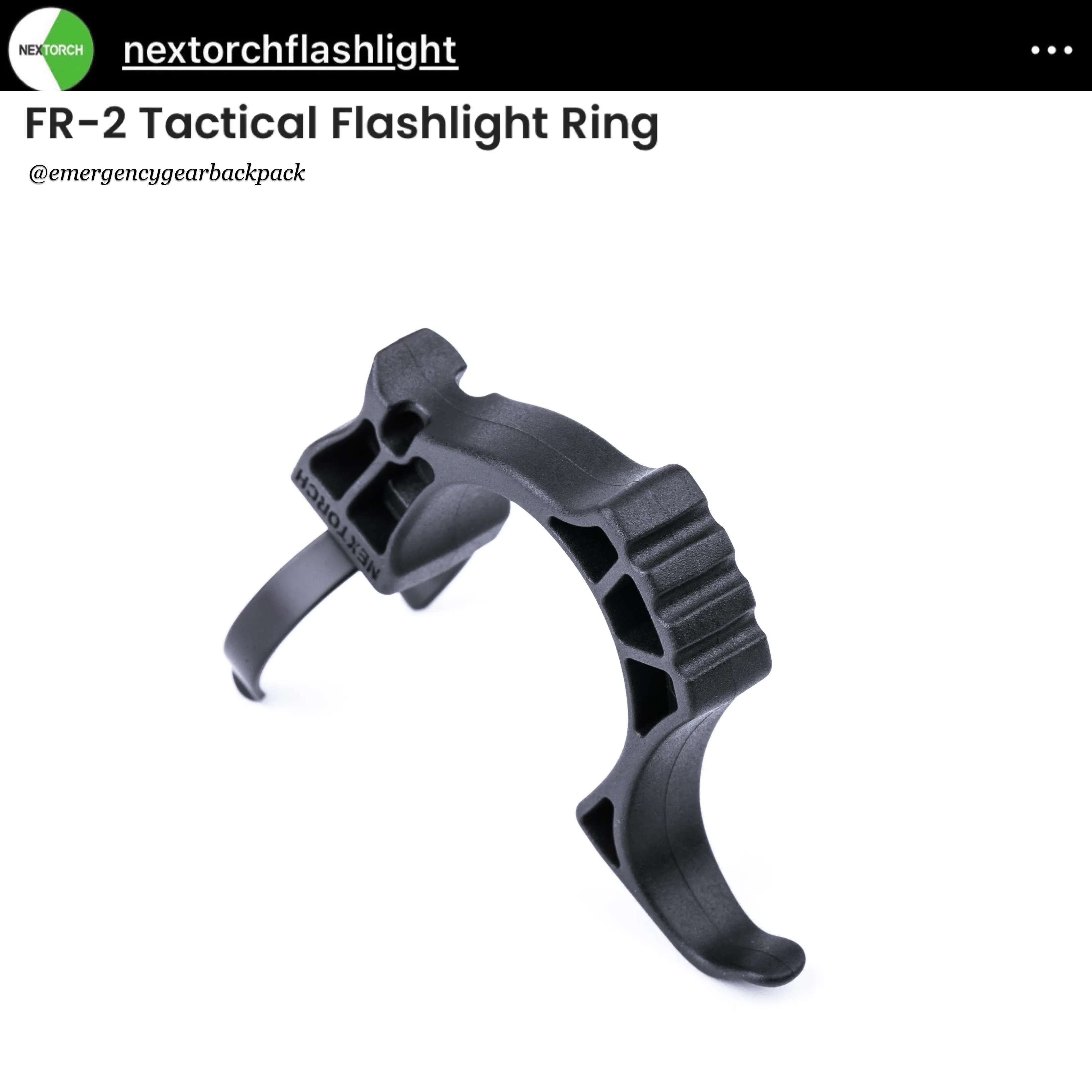NEXTORCH FR-2 Tactical Flashlight Ring