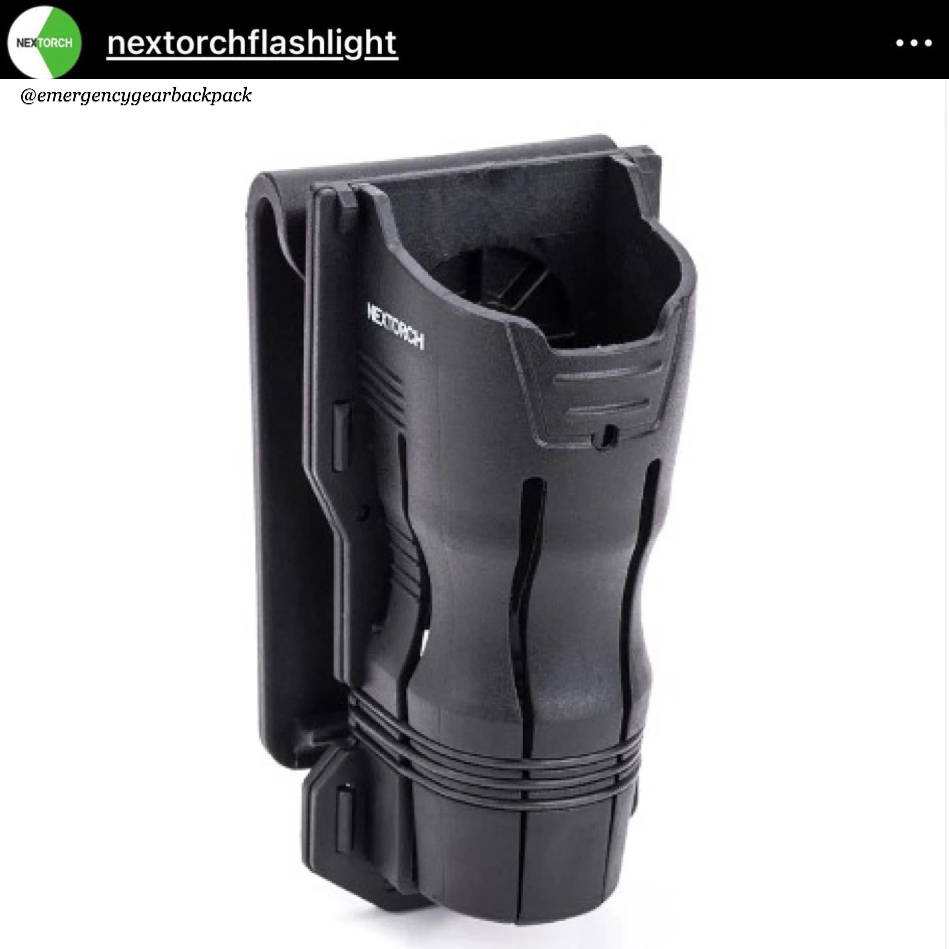 NEXTORCH V6 Quick-Draw Tactical Flashlight Holster