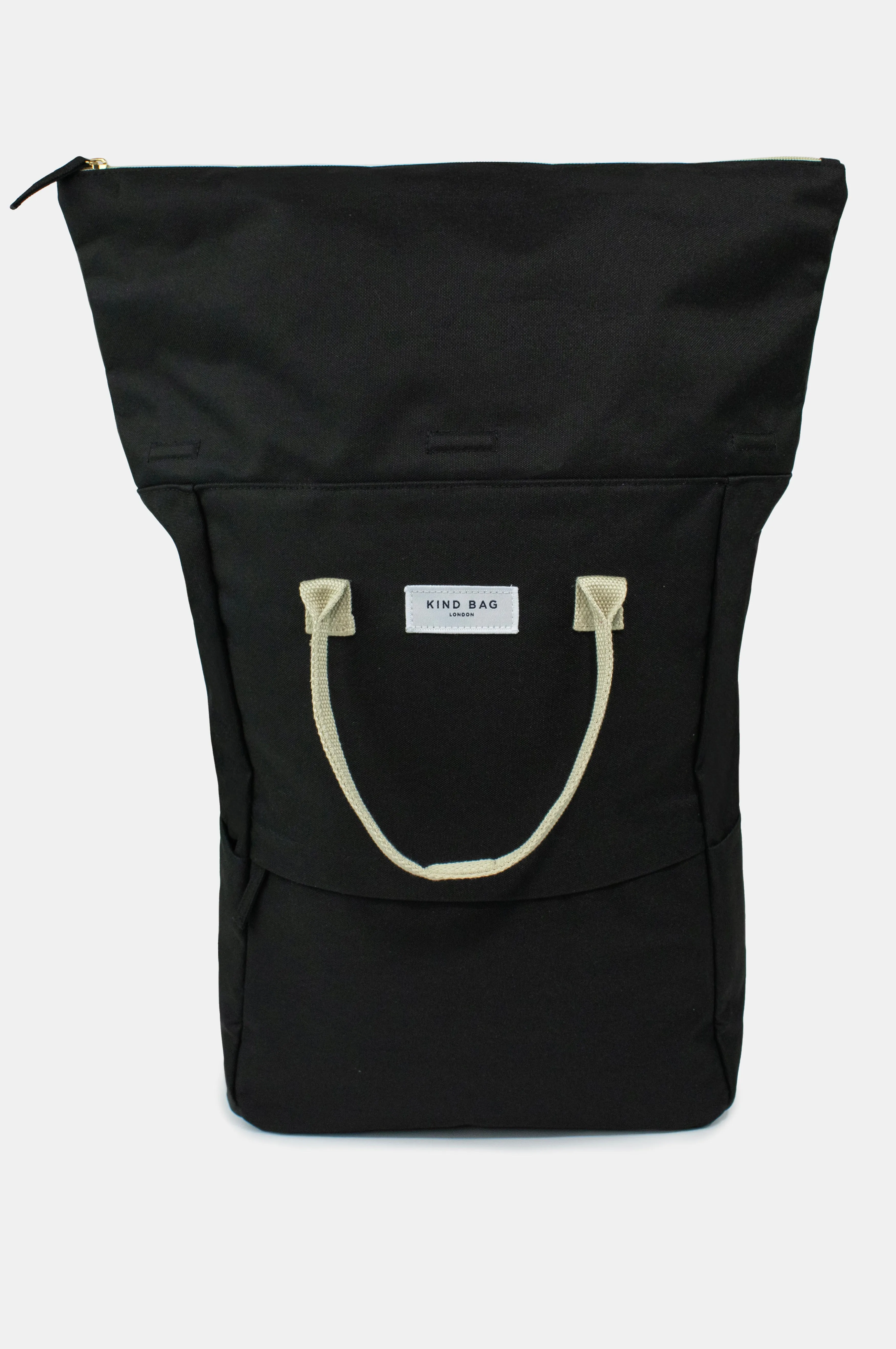 Pebble Black | Hackney Backpack | Large