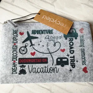 Personalised Eco Friendly Travel Document Pouch