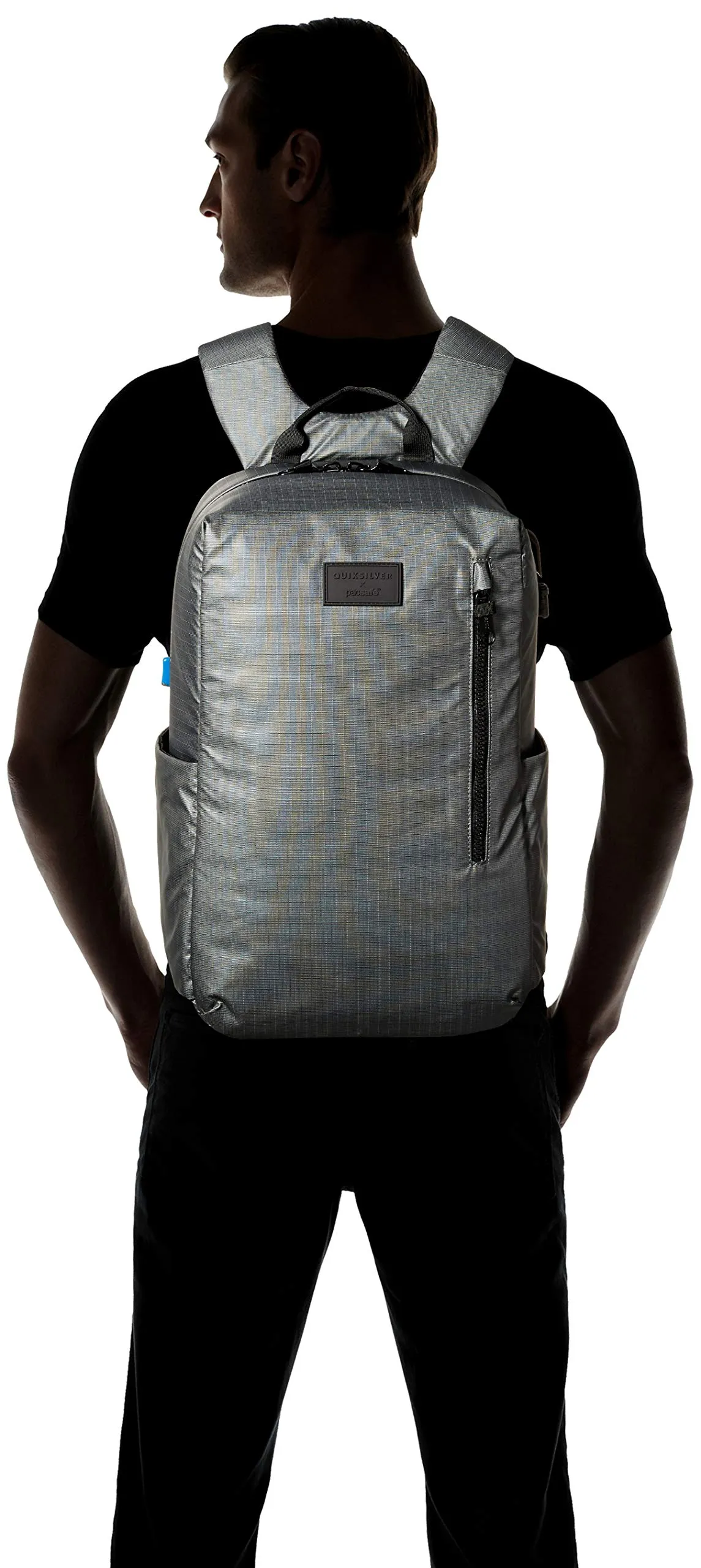 Quiksilver Men's PACSAFE X QS Backpack, charcoal gray, 1SZ