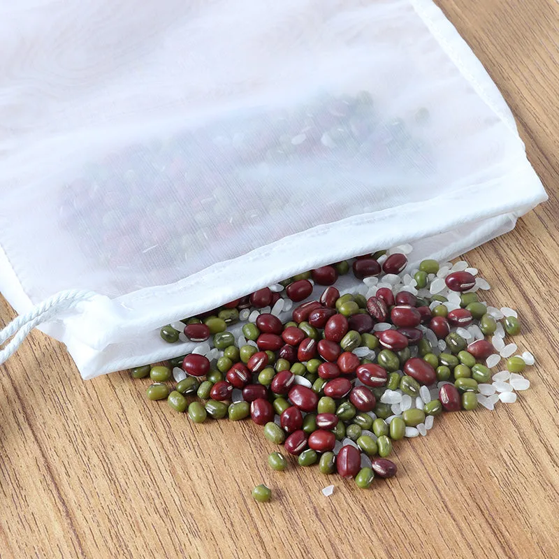 Reusable Food Grade Nylon Food Filter Bag with Draw String