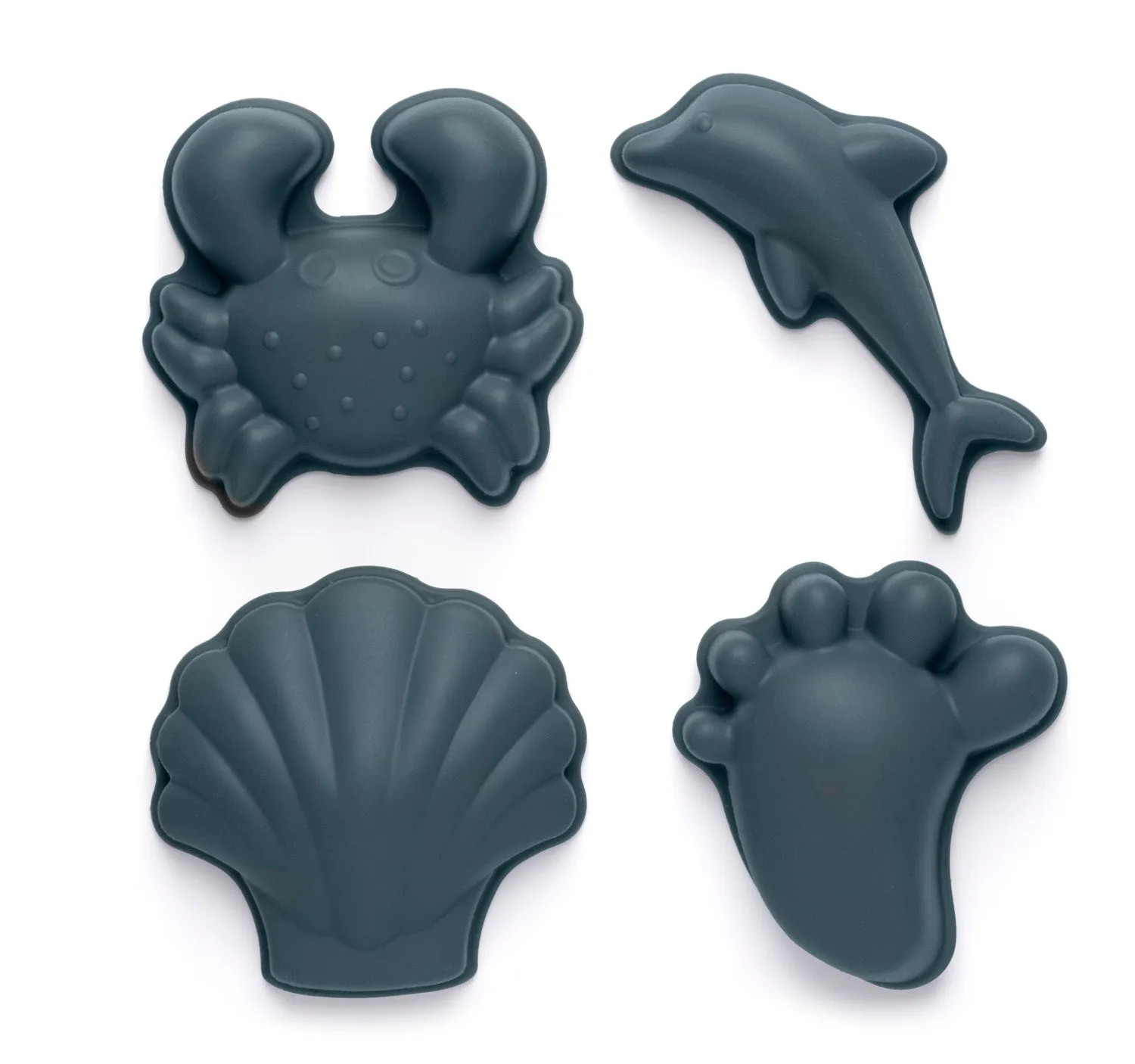 Scrunch Footprint Set of Sand Moulds - Colour Choices