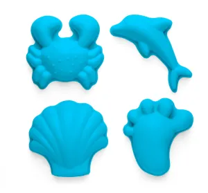 Scrunch Footprint Set of Sand Moulds - Colour Choices
