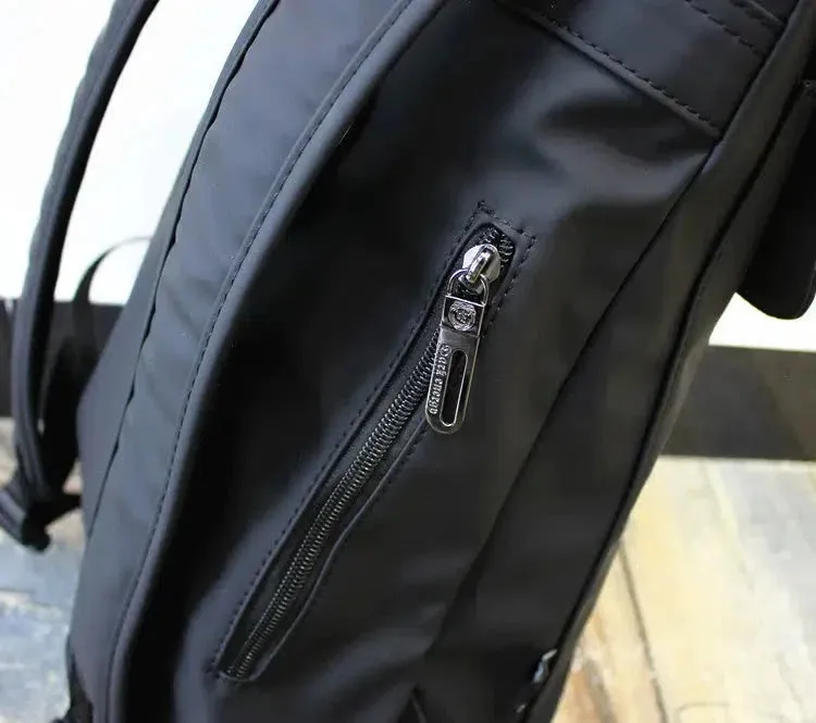 Vvsha  Christmas Gift Large Capacity Leather Backpack